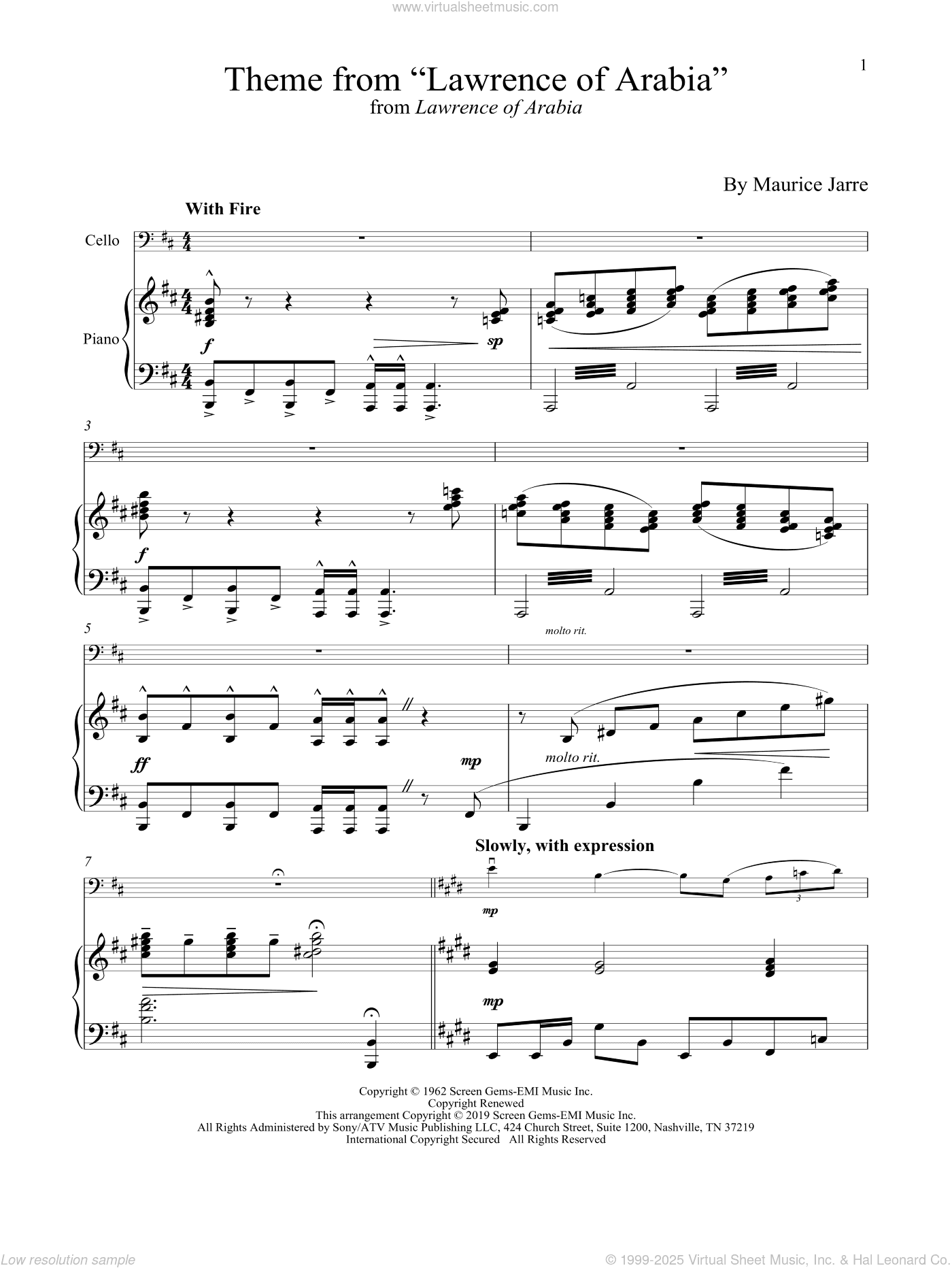 Theme From "Lawrence Of Arabia"