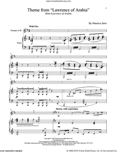 Theme From "Lawrence Of Arabia"