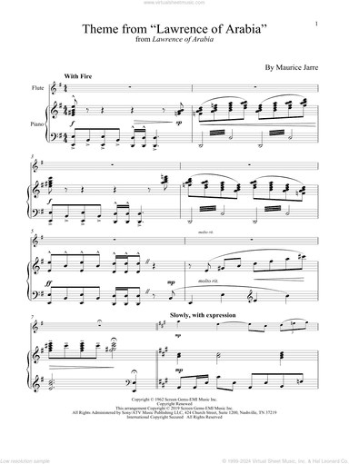 Theme From "Lawrence Of Arabia"