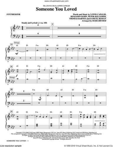 Someone You Loved (arr. Mark Brymer) (complete set of parts)
