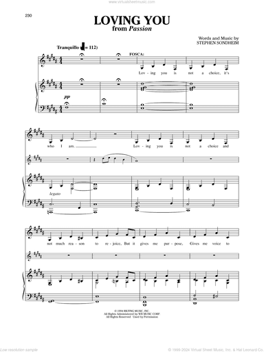 Loving You (from Passion)