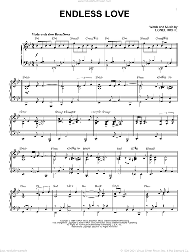 Endless Love [Jazz version]