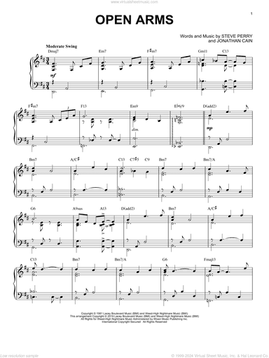 Open Arms [Jazz version]