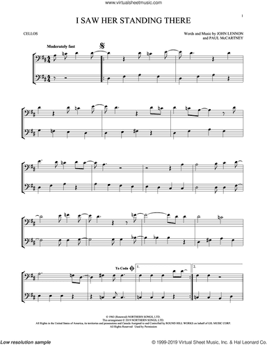 I Saw Her Standing There (arr. Mark Phillips)