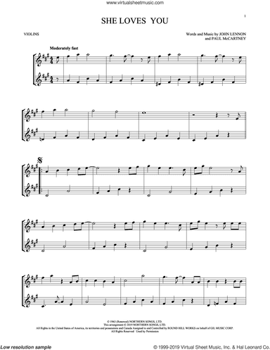 She Loves You (arr. Mark Phillips)