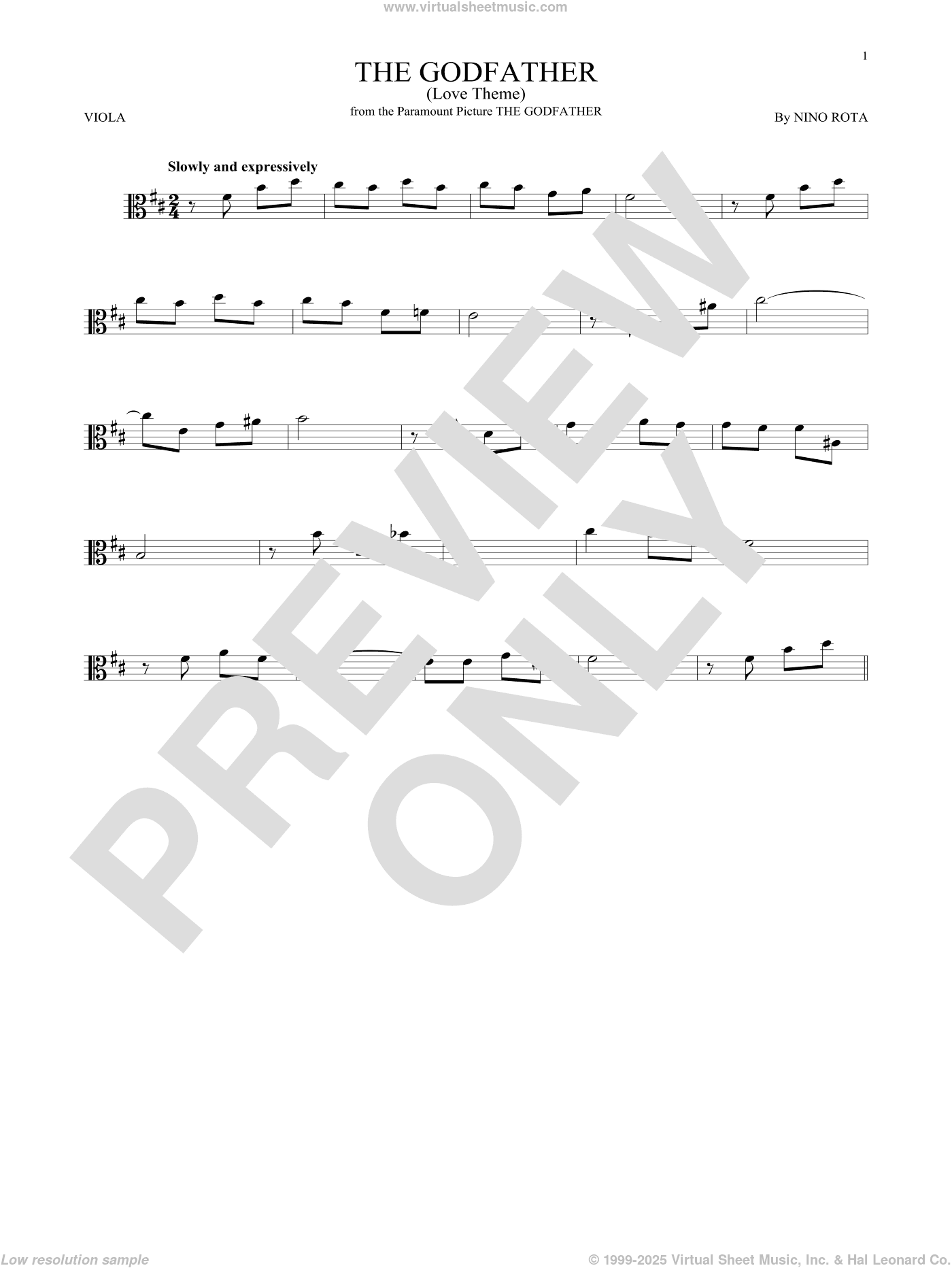 The Godfather (Love Theme)