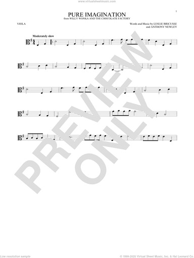 Pure Imagination (from Willy Wonka and The Chocolate Factory)