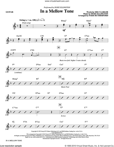 In a Mellow Tone (arr. Paris Rutherford)