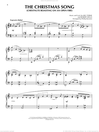 The Christmas Song (Chestnuts Roasting On An Open Fire) [Jazz version] (arr. Phillip Keveren)