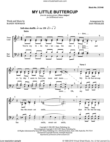 My Little Buttercup (arr. Dan Wessler)
