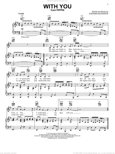 With You (from Pippin)