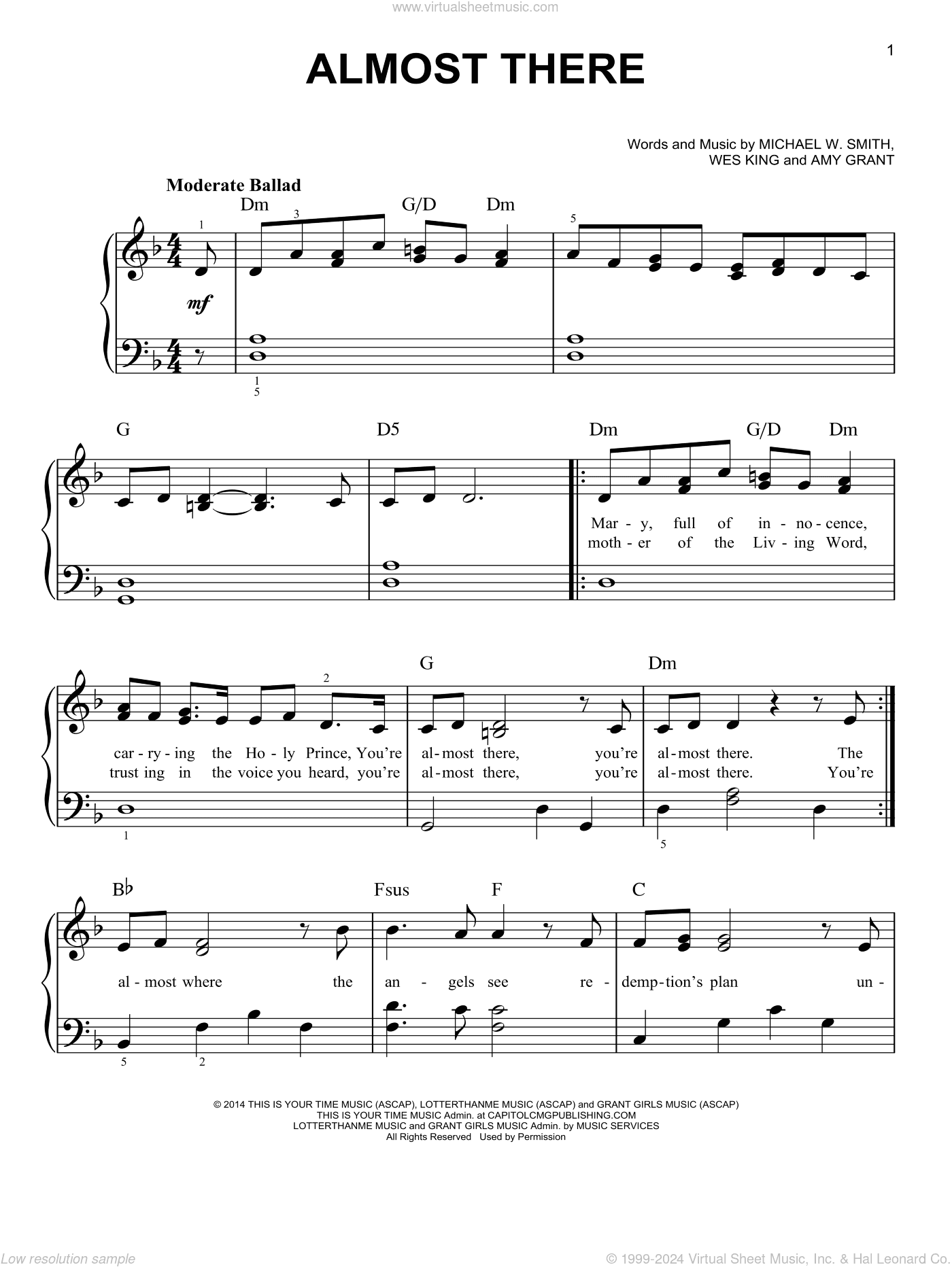 Almost There (feat. Amy Grant)