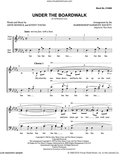 Under The Boardwalk (arr. Barbershop Harmony Society)
