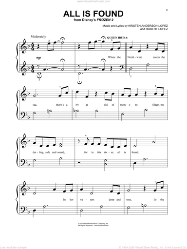 All Is Found (from Disney's Frozen 2)