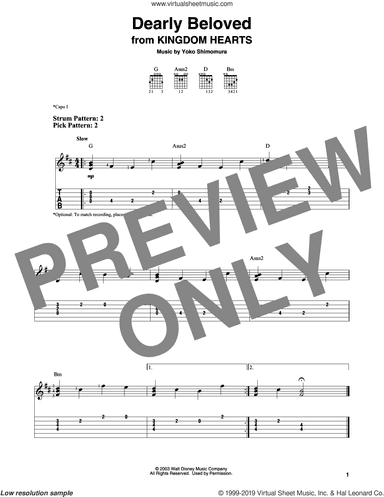 Dearly Beloved (from Kingdom Hearts)