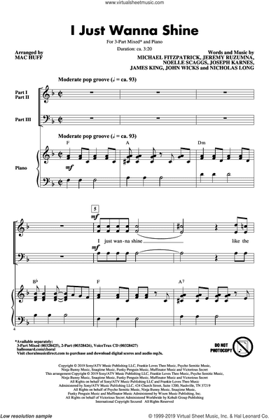 I Just Wanna Shine (arr. Mac Huff)