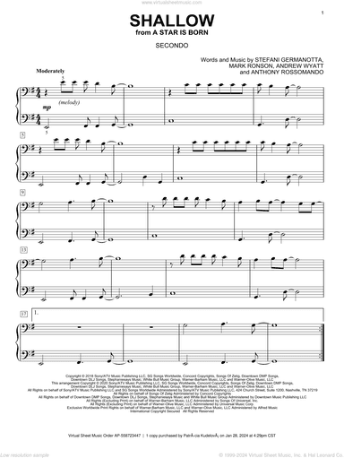Shallow (from A Star Is Born) (arr. David Pearl)