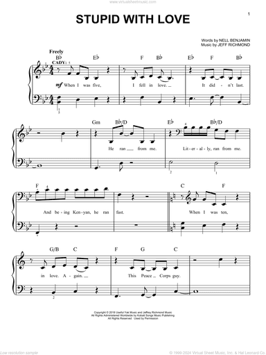 Stupid With Love (from Mean Girls: The Broadway Musical)