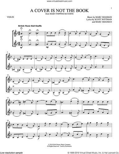 A Cover Is Not The Book (from Mary Poppins Returns)
