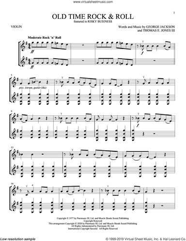 Old Time Rock and Roll (from Risky Business)
