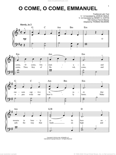 O Come, O Come, Emmanuel