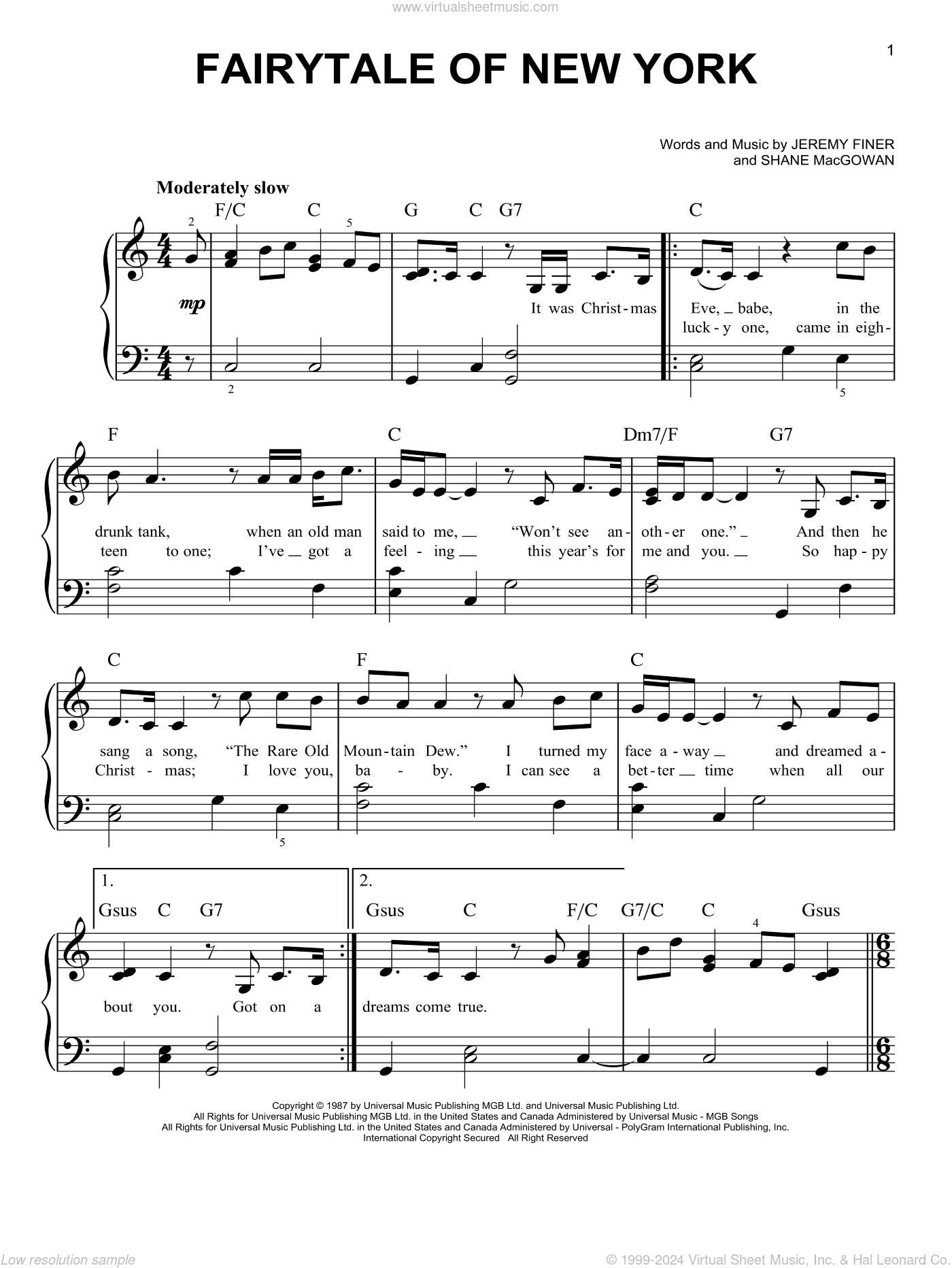 Fairytale Of New York