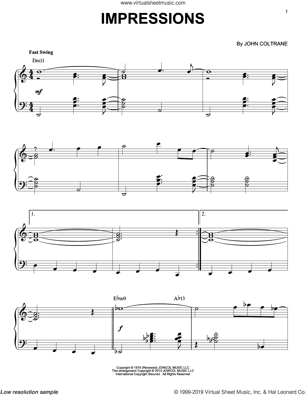 Impressions (arr. Brent Edstrom)