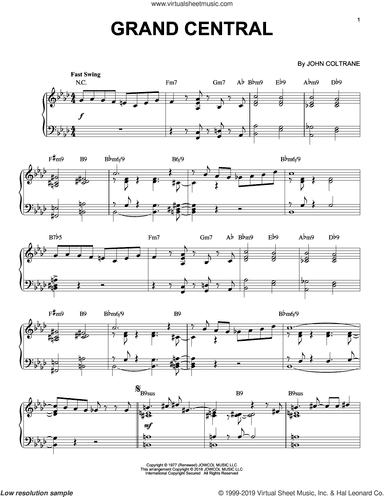Grand Central [Jazz version]