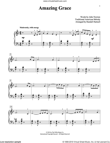 Amazing Grace (arr. Randall Hartsell)