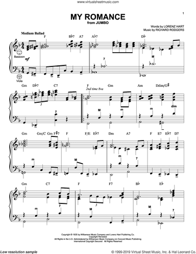My Romance (arr. Gary Meisner)