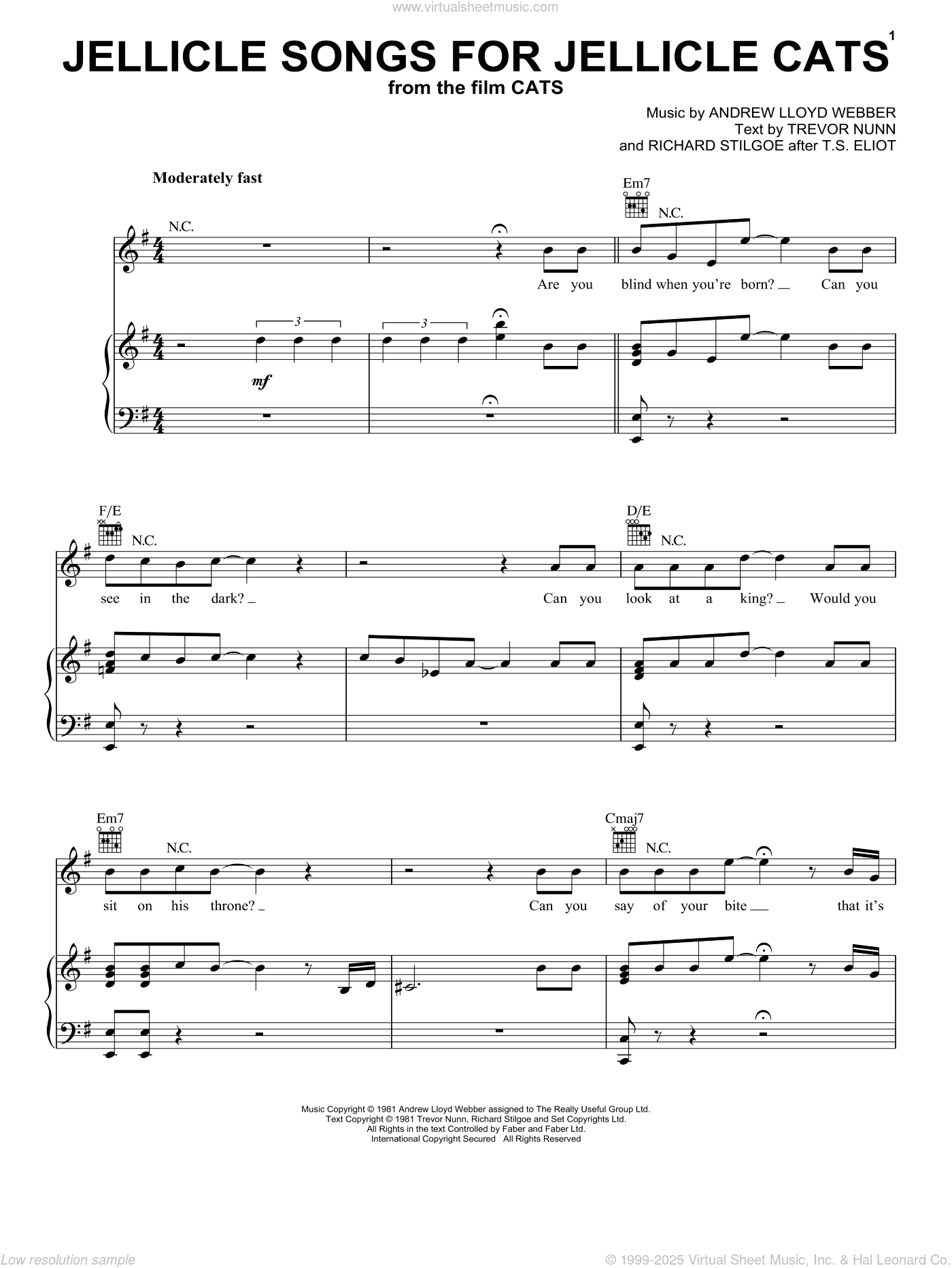 Jellicle Songs For Jellicle Cats (from the Motion Picture Cats)