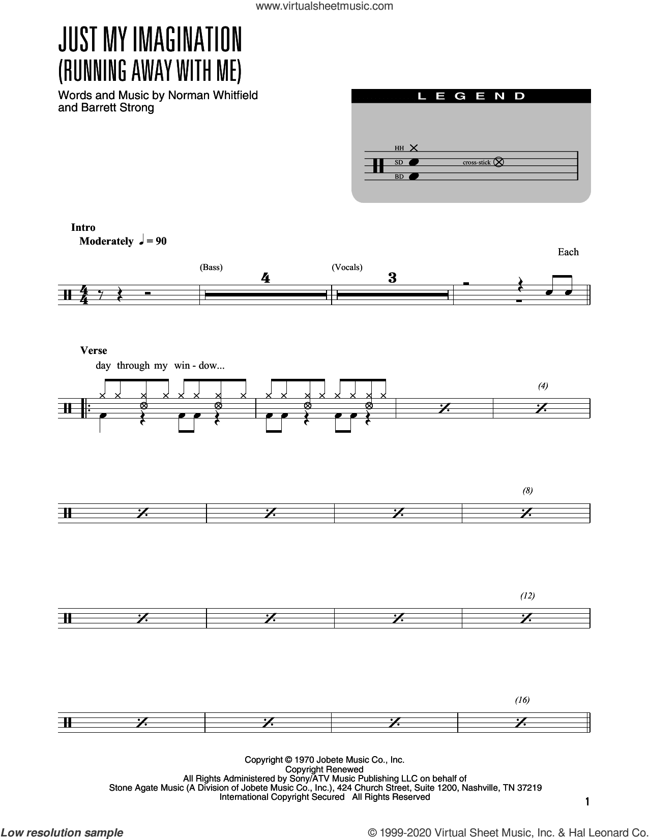Just My Imagination (Running Away With Me) (arr. Kennan Wylie)