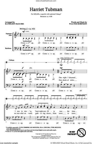 Harriet Tubman (arr. Kathleen McGuire)