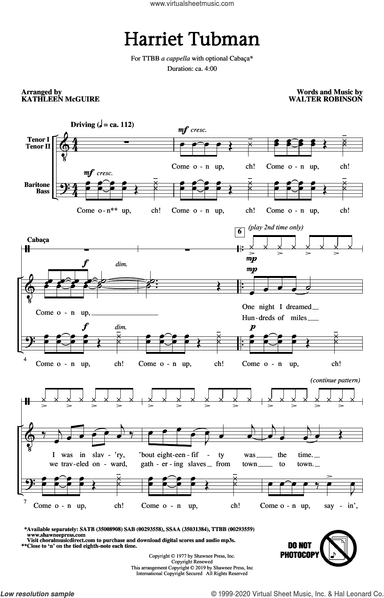 Harriet Tubman (arr. Kathleen McGuire)