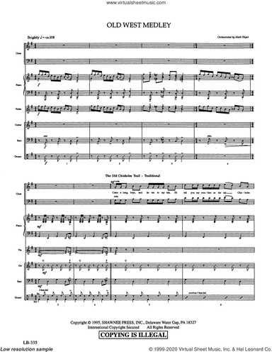 Old West Medley (arr. Mark Hayes) (COMPLETE)