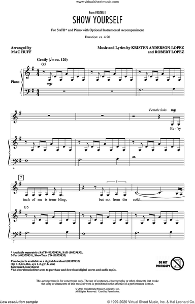Show Yourself (from Disney's Frozen 2) (arr. Mac Huff)