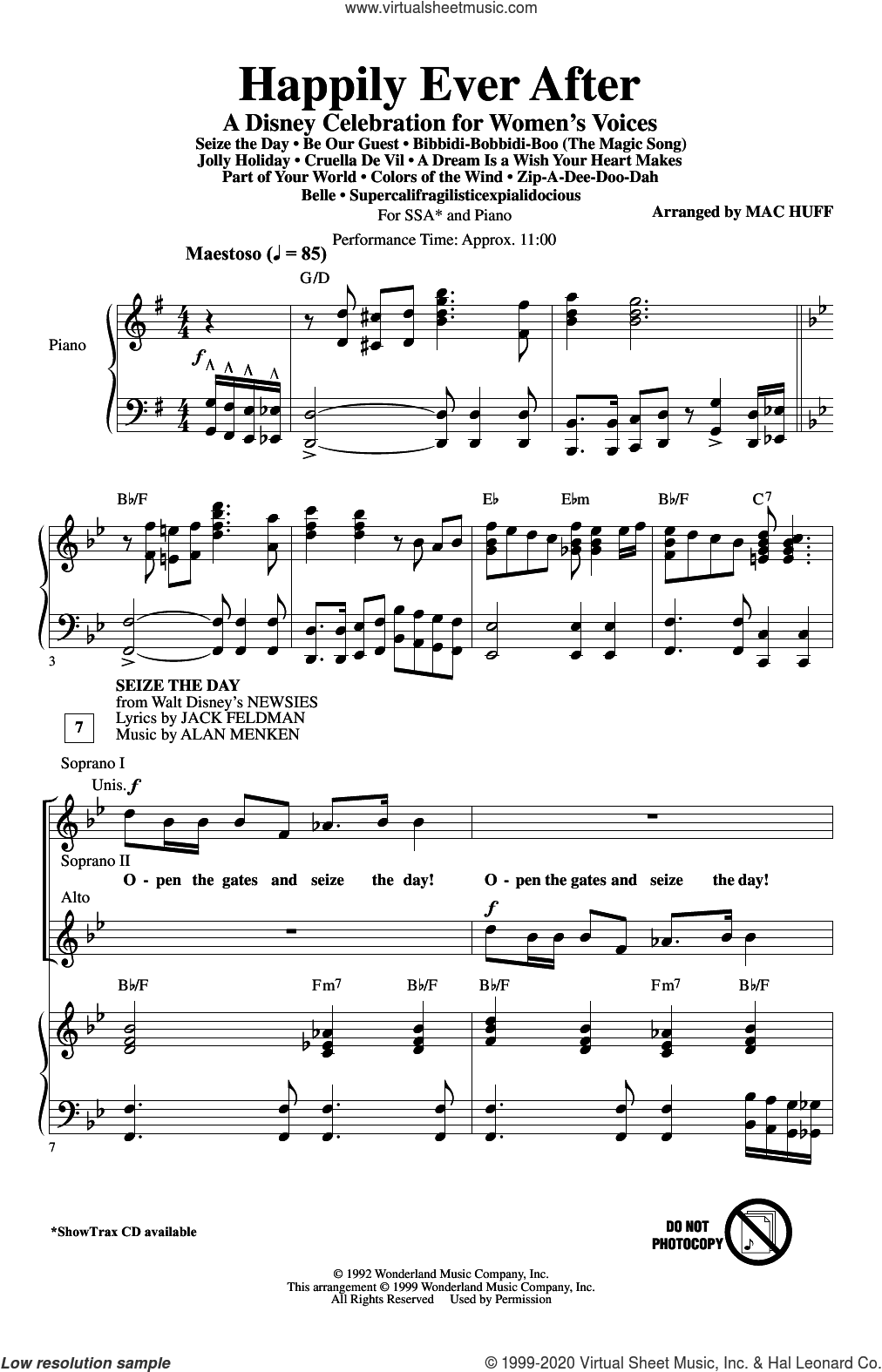 Happily Ever After - A Disney Celebration for Women's Voices (Medley)
