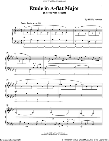 Etude In A-Flat Major (Lessons With Robert)
