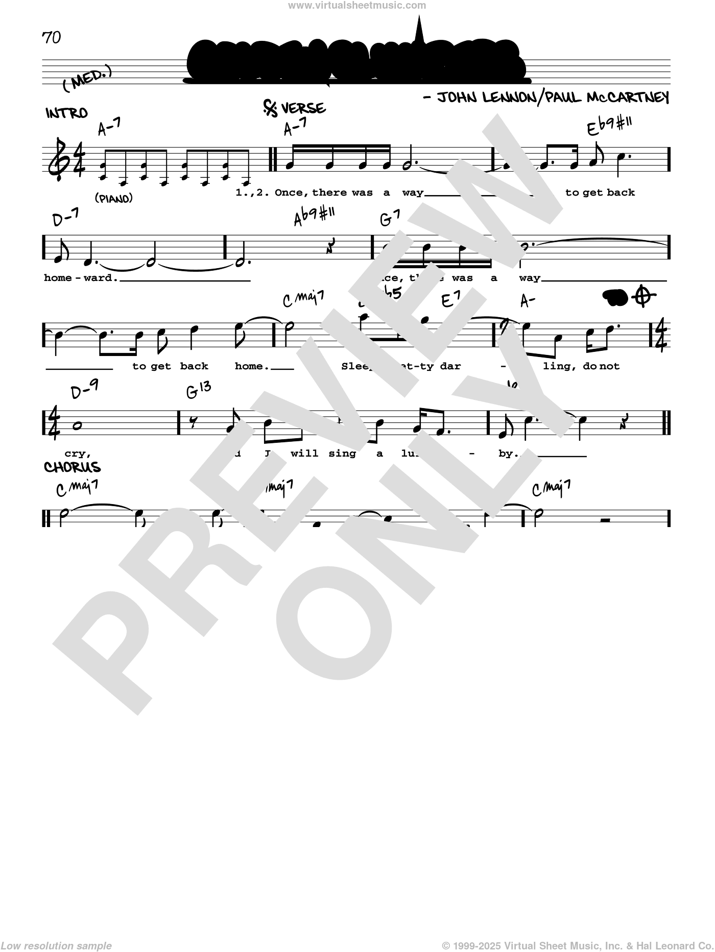 Golden Slumbers [Jazz version]