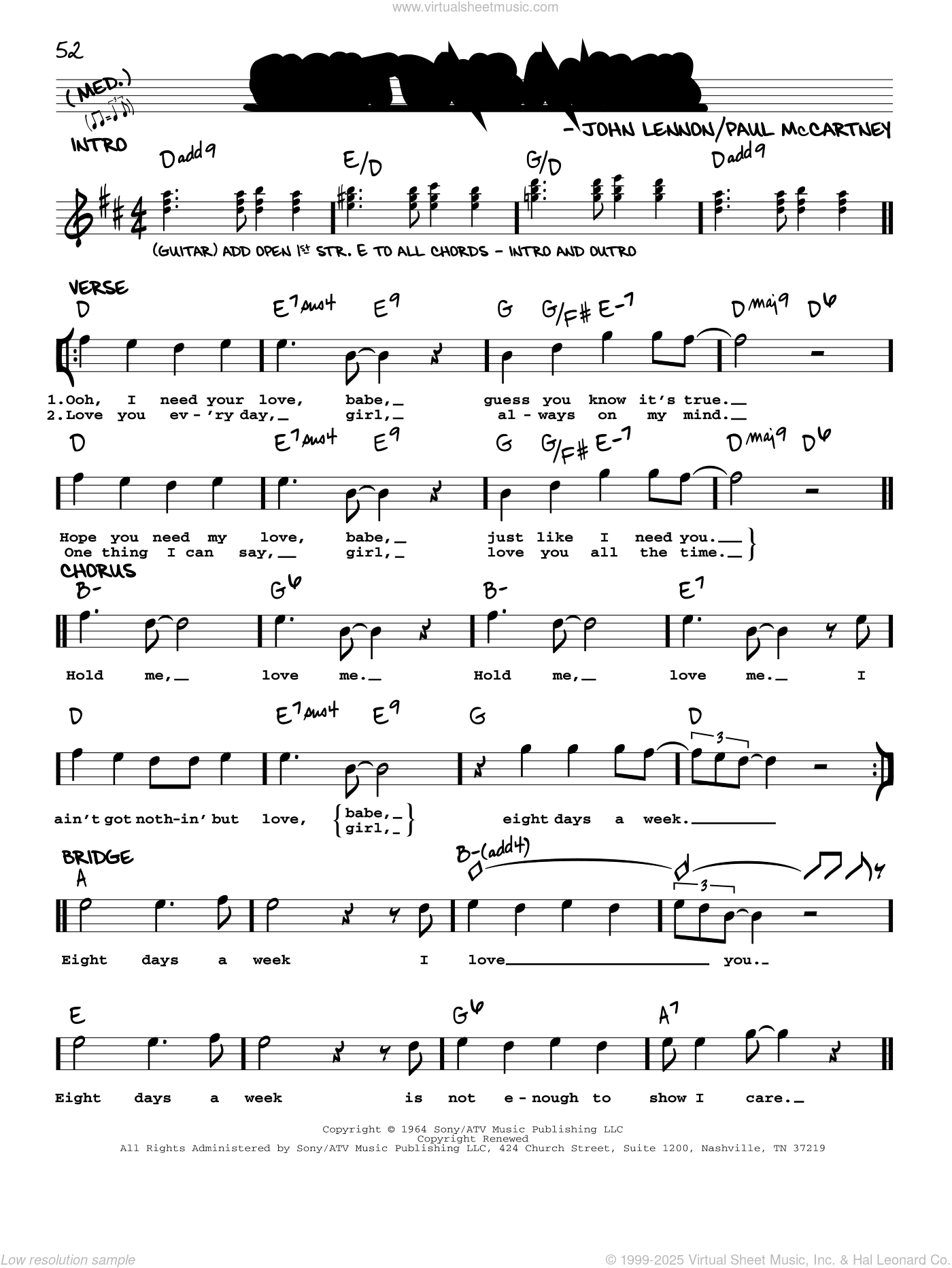 Eight Days A Week [Jazz version]