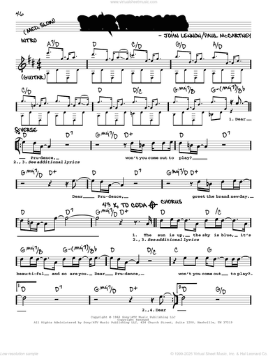 Dear Prudence [Jazz version]