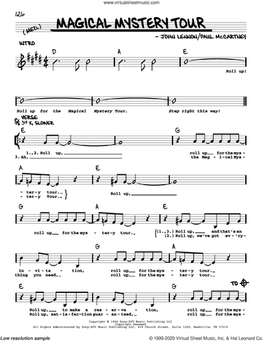 Magical Mystery Tour [Jazz version]