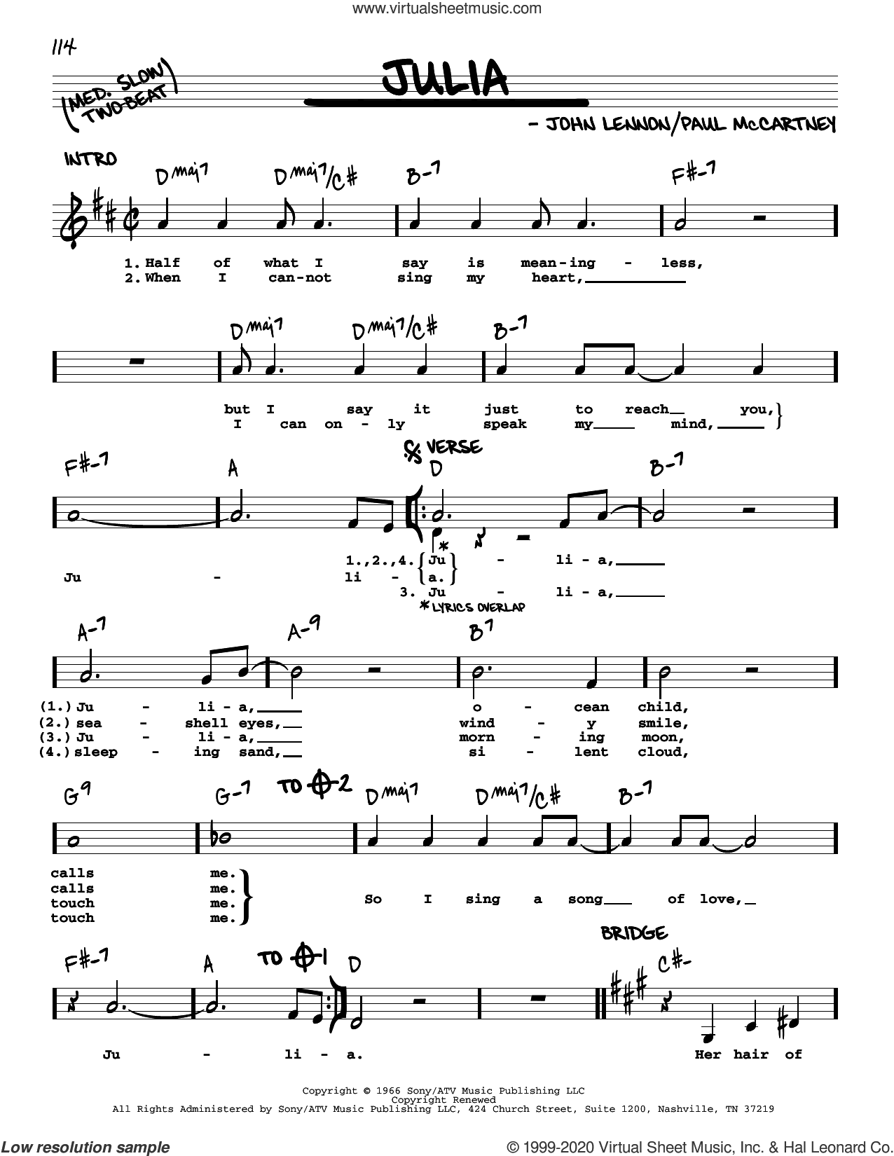 Julia [Jazz version]