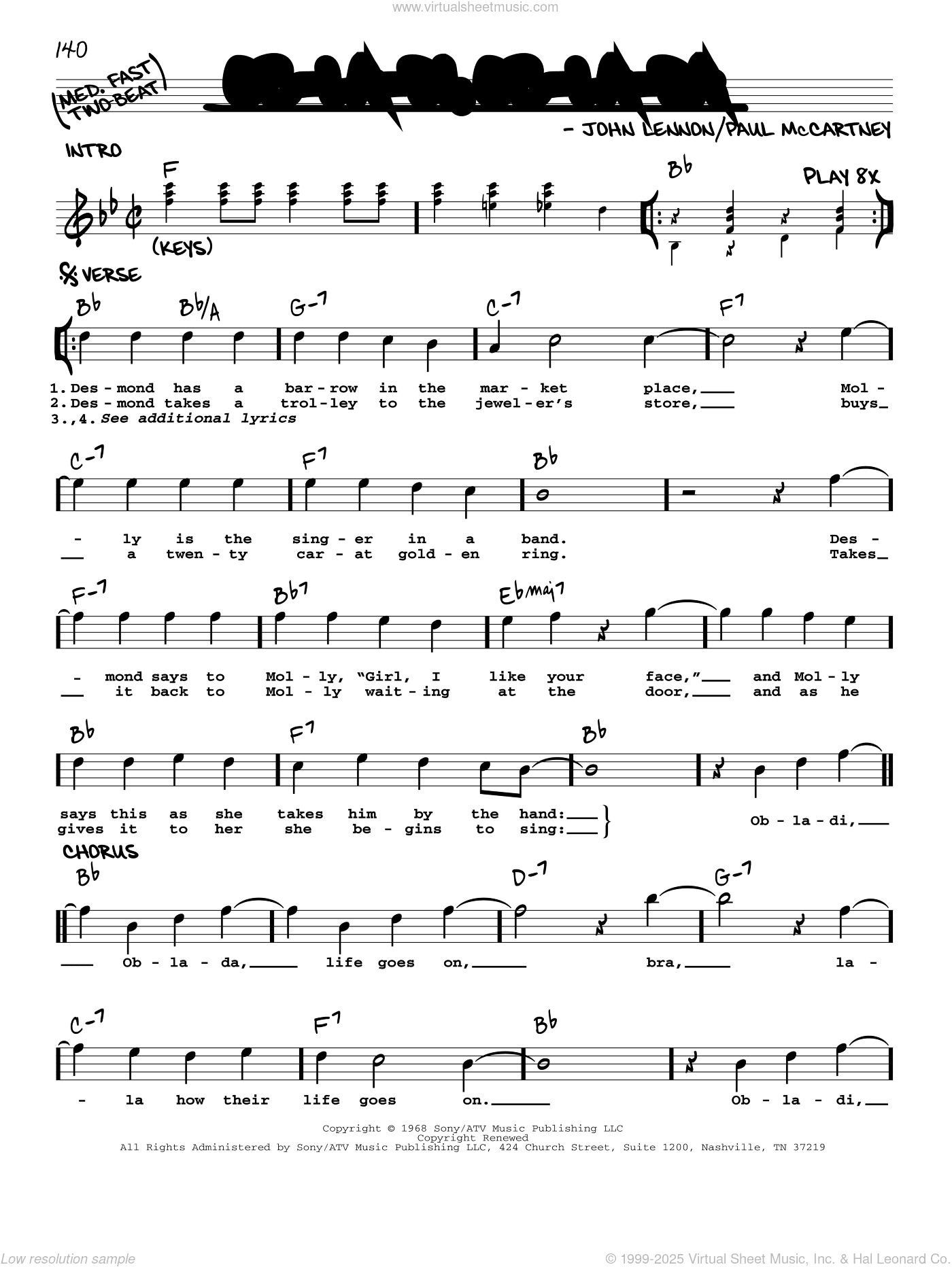 Ob-La-Di, Ob-La-Da [Jazz version]