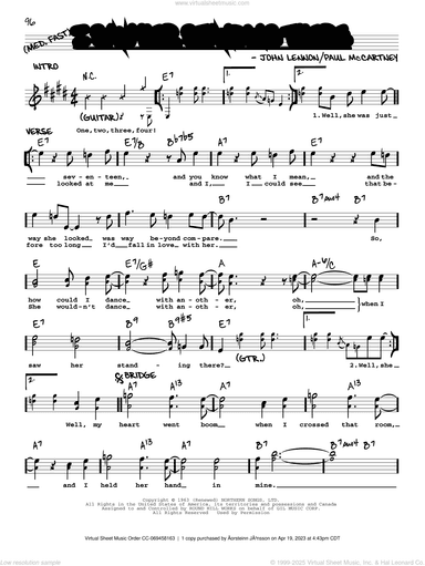 I Saw Her Standing There [Jazz version]