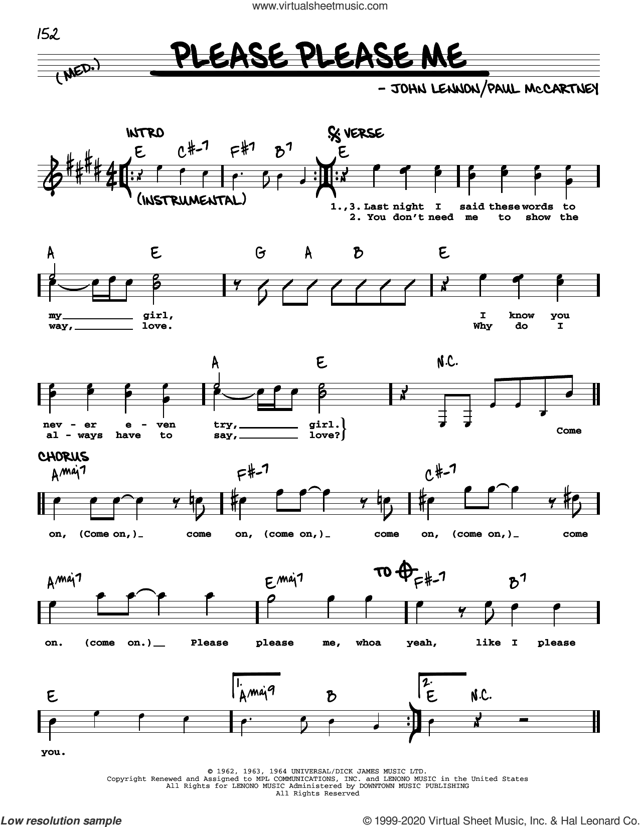 Please Please Me [Jazz version]