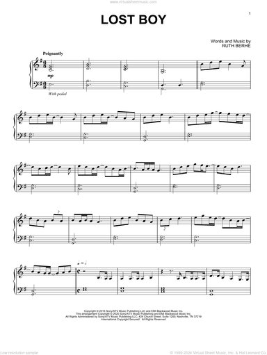 Lost Boy, (intermediate)