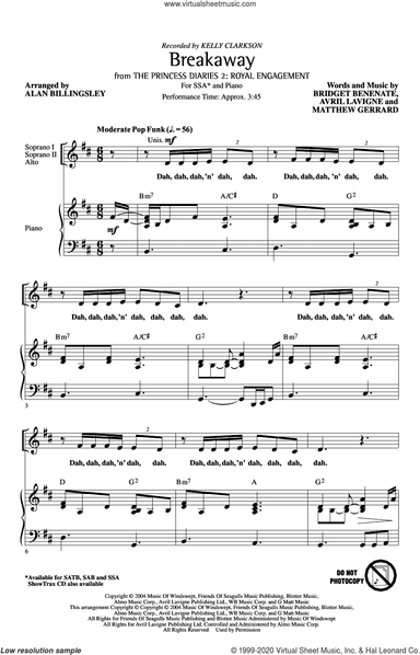 Breakaway (arr. Alan Billingsley)