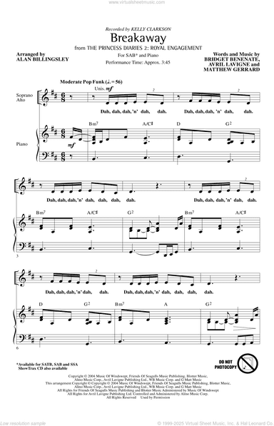 Breakaway (arr. Alan Billingsley)