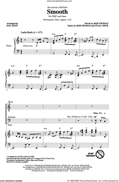 Smooth (arr. Mac Huff)
